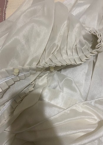 Ekru tül perde - Görsel 10