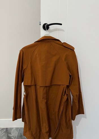 Kadın KahverengiTrençkot - Görsel 3