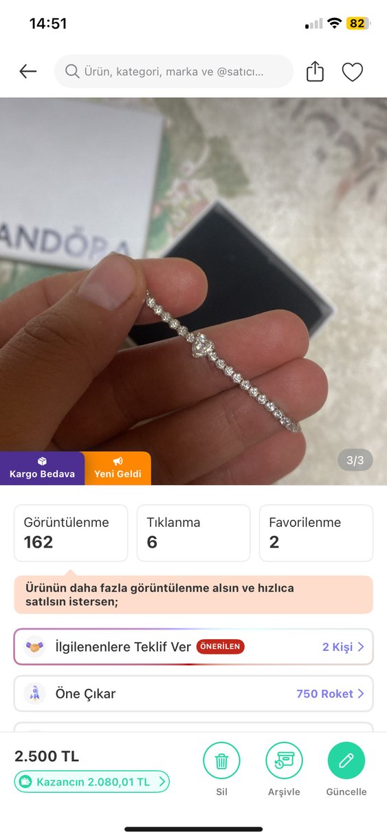 Su yolu bilekliği - Görsel 3