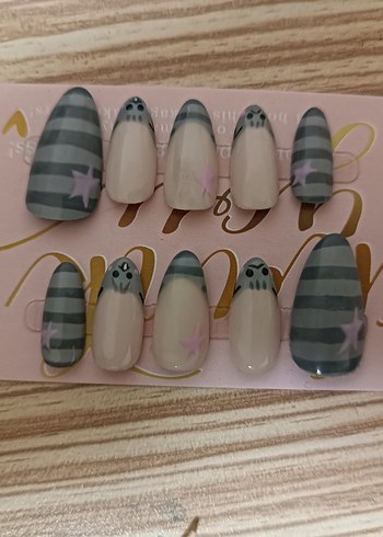 sevimli takma tırnak - Görsel 2