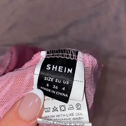 s Beden Shein Crop Top