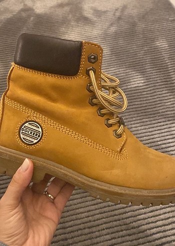 Dockers Kahverengi Suet Bagcikli Kadin Bot
