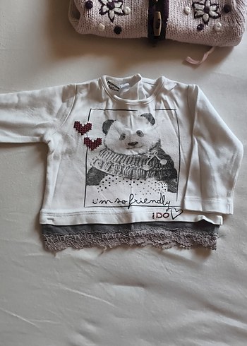 Kız Çocuk Gri Puantiyeli Pamuklu Bluz tüm ürünlerin fiyatıdır - Görsel 4