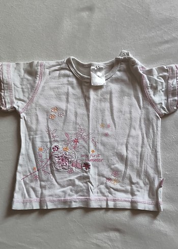 Kız Çocuk Uzun Kollu Baskılı Pamuklu Tişört 4 adet için fiyat - Görsel 5