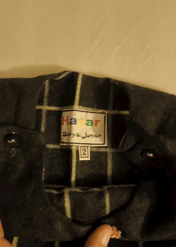 Nakışlı Siyah Kareli Kolsuz Kız Elbisesi - Görsel 2