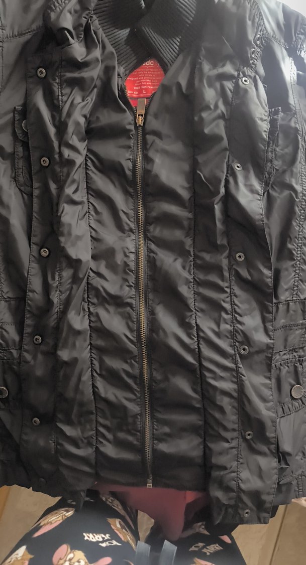 Diyah Vintage Biker Kadın Yağmurluk - Görsel 4