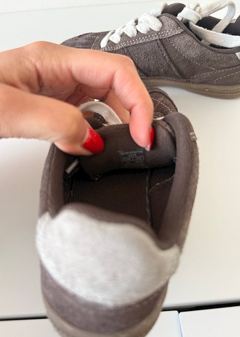 Zara Erkek Çocuk Kahverengi Süet Spor Ayakkabı