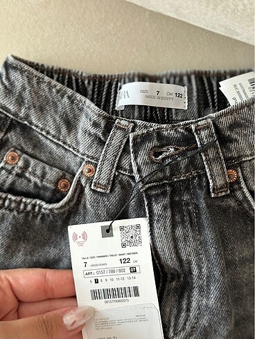 7 Yaş Beden Zara jean