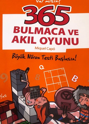 365 Bulmaca ve Akıl Oyunu Kitabı