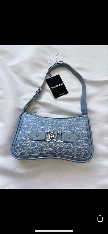 Orijinal Juicy Couture Baget Çanta Y2K