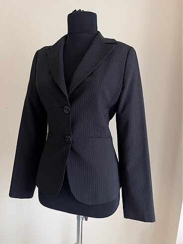 38 Beden Klasik Blazer Ceket Y2K