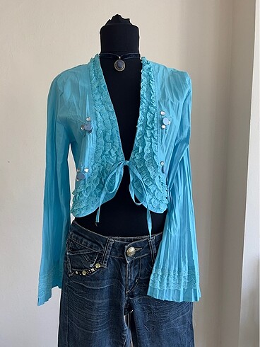 Vintage Fairycore Coquette Y2K Bolero