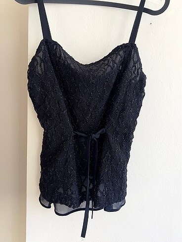 40 Beden siyah Renk Y2K Vintage Fairy Coquette Lolita Bluz