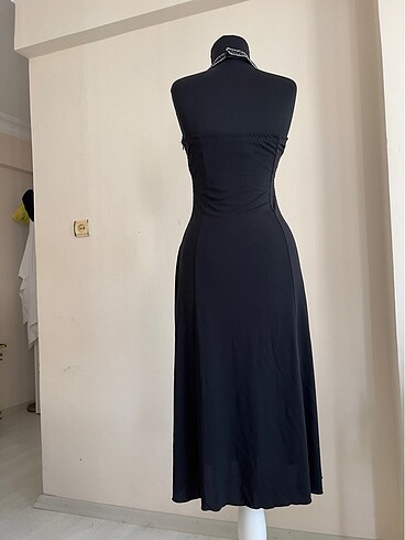 38 Beden siyah Renk Y2K Vintage Kokteyl Elbise Fairy
