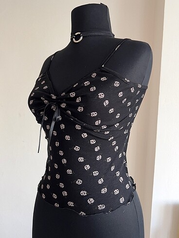 Diğer Y2K Vintage Fairy Coquette Bluz