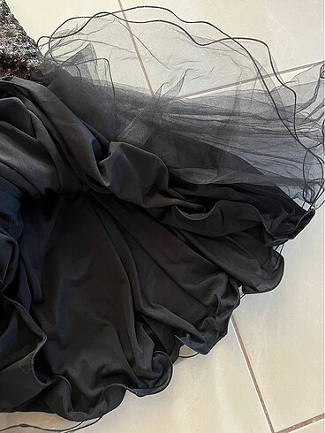 Payetli Tütü Mini Gece Elbisesi Y2K - Görsel 7