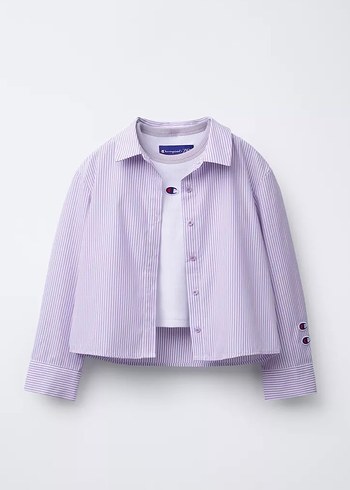Champion x Zara gömlek ve tshirt