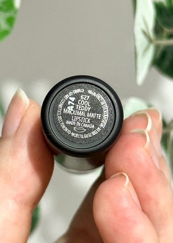 MAC Cool Teddy Tam Boy Ruj - Görsel 5