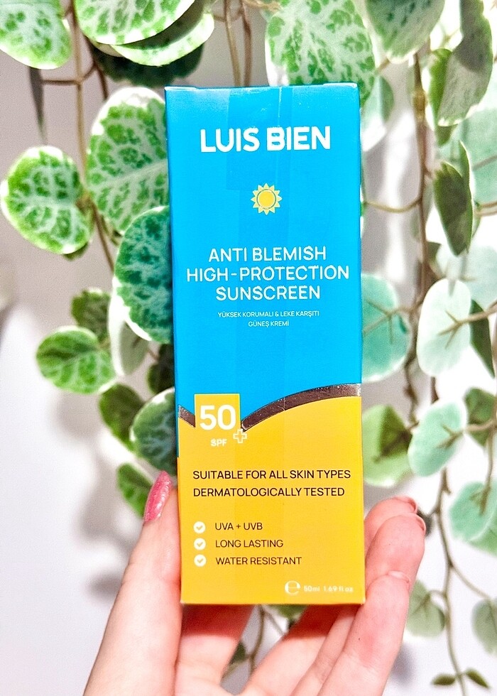 Luis Bien Leke Karşıtı 50+SPF Yüz Güneş Kremi - Görsel 2