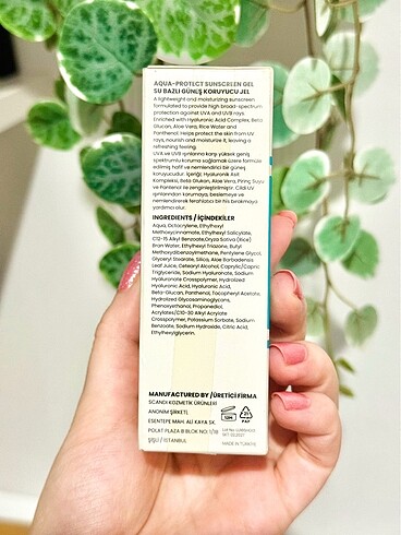  Beden Luis Bien Aqua Protect Su Bazlı 50+SPF Jel Güneş Kremi