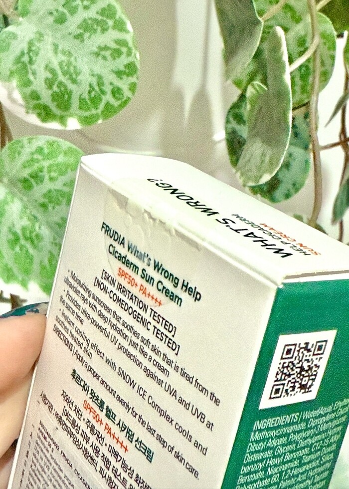 Frudia What?s Wrong CicaDerm 50+SPF Güneş Kremi - Görsel 3