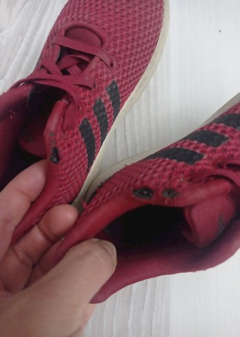 26 Beden kırmızı Renk Adidas erkek Çocuk Koyu Kırmızı Spor Ayakkabı
