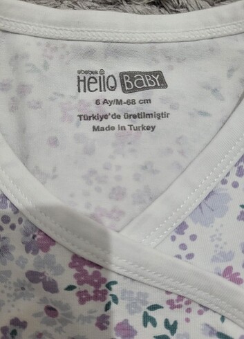 HelloBaby Kız bebek şortlu takım