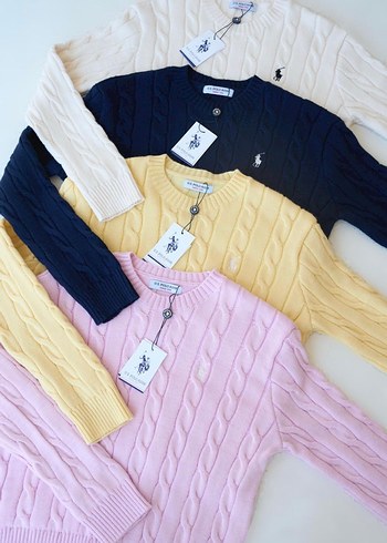 POLO RALPH LOUREN ÖRME TRİKO KAZAK