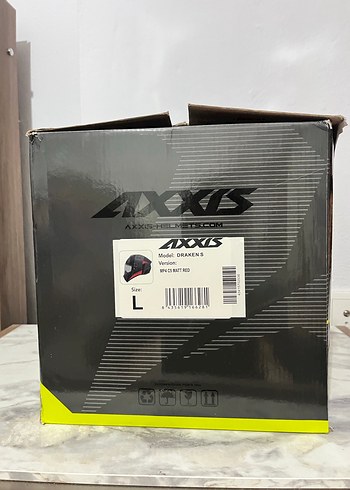AXXİS DRAKEN S MP4 C5 MATT RED - Görsel 7
