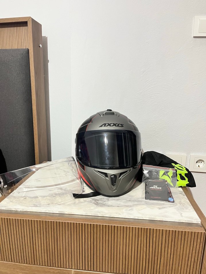 AXXİS DRAKEN S MP4 C5 MATT RED - Görsel 5