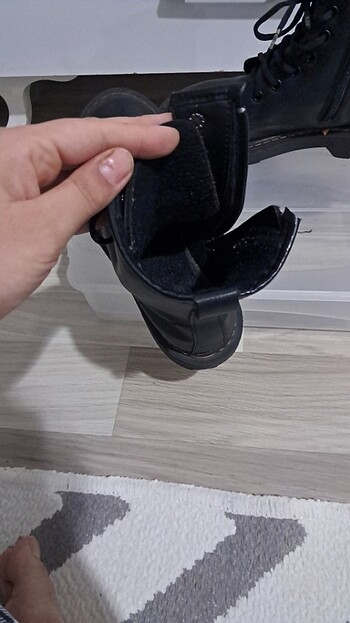 34 Beden siyah Renk Kız cocuk bot