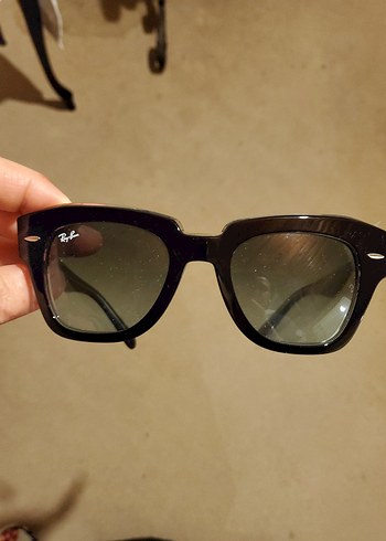  Beden siyah Renk Ray-Ban Vintage Siyah Kadın Gözlük