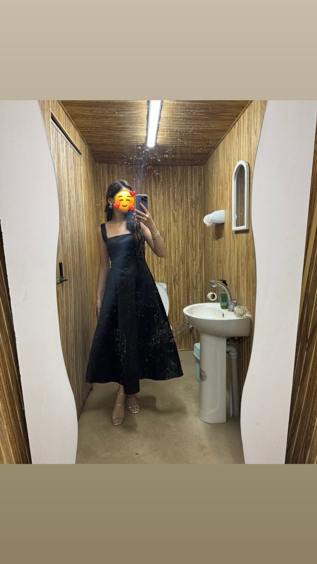 Siyah elbise - Görsel 2