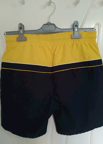 LCW S Beden Sarı Lacivert Erkek Deniz Şort - Görsel 3