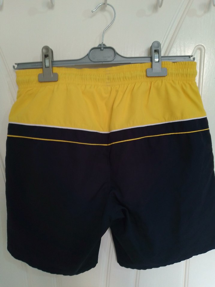 LCW S Beden Sarı Lacivert Erkek Deniz Şort - Görsel 3