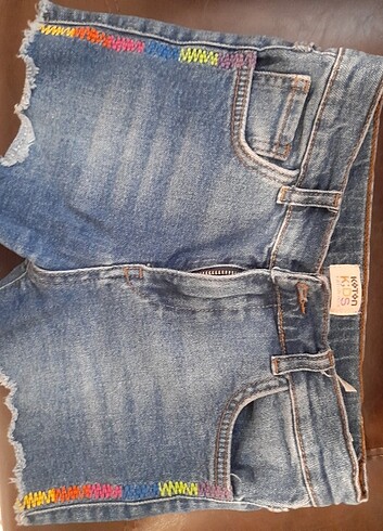 9 Yaş Beden Kotonkids Jean Şort