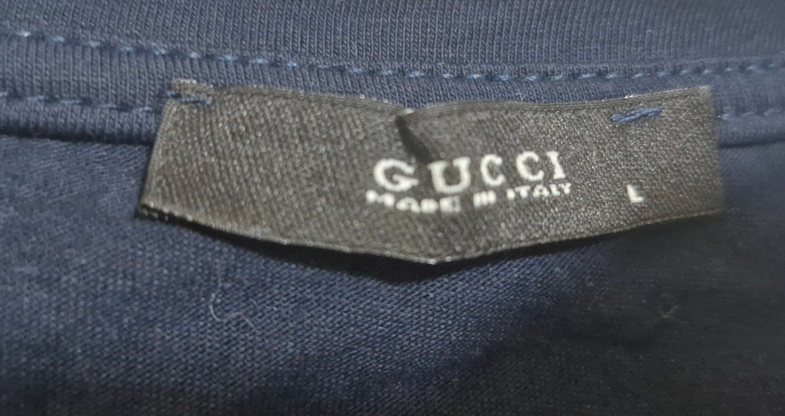 Lacivert Baskılı kadin Tişört - Görsel 2