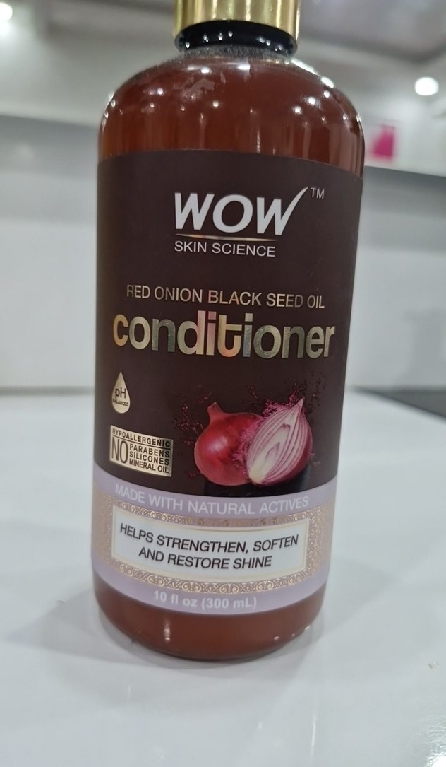 WOW siyah Kimyonlu,kirmizi sogan Saç Kremi 300 ml - Görsel 4