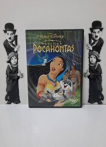 Disney Pocahontas animasyon çizgi film dvd