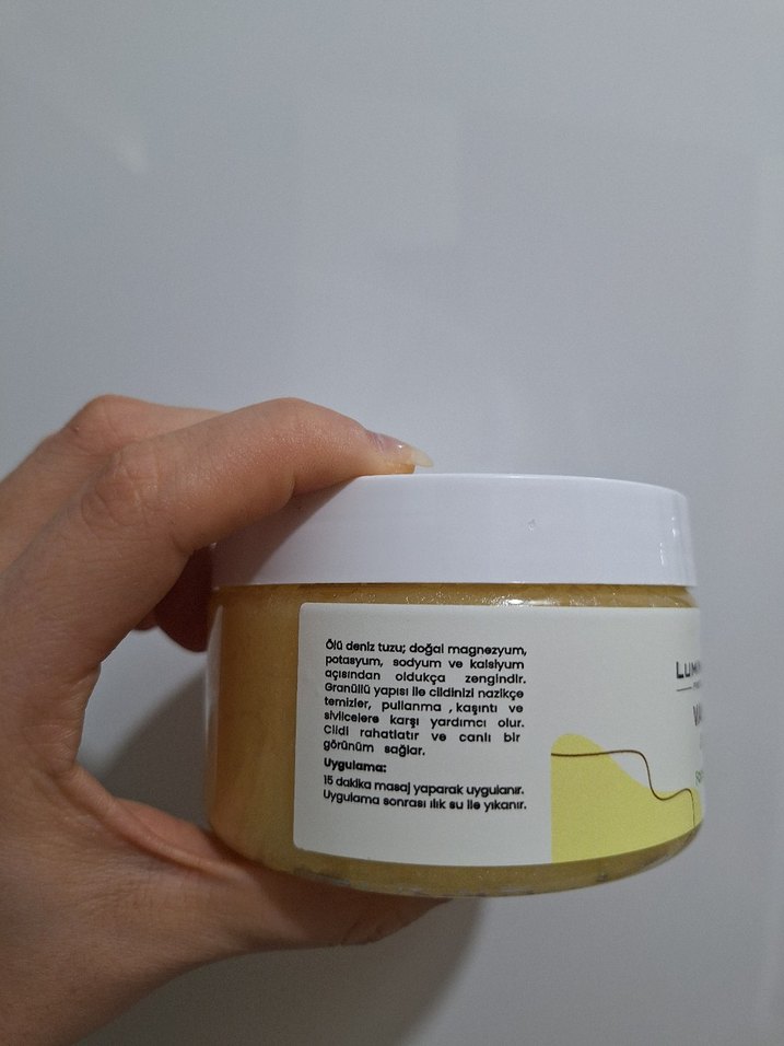 Luminaglow Vanilya Vücut Peelingi - Görsel 3