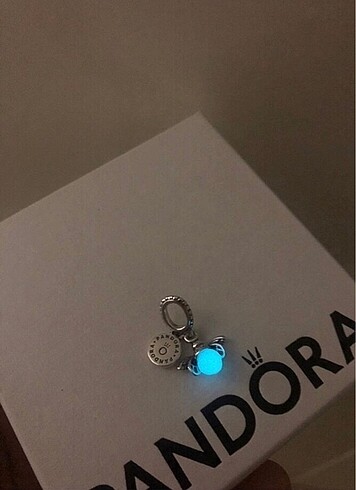 Pandora Pandora ateş böceği karanlıkta parlayan charm