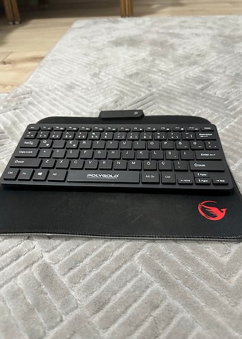 PolyGold Kablosuz Siyah Klavye - Görsel 4