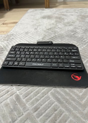 PolyGold Kablosuz Siyah Klavye - Görsel 3