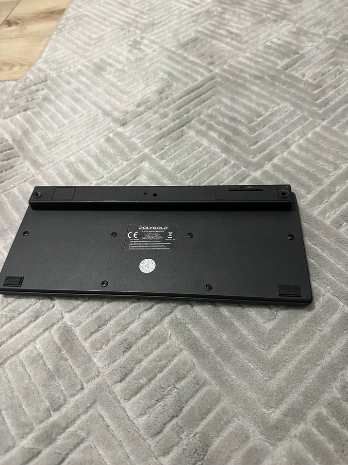 PolyGold Kablosuz Siyah Klavye - Görsel 5