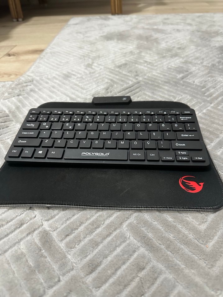 PolyGold Kablosuz Siyah Klavye - Görsel 4