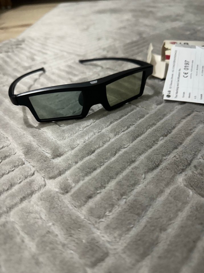 LG Plazma 3D TV İçin Parlak Gri 3D Gözlük - Görsel 2