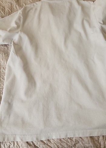 xl Beden beyaz Renk Erkek Beyaz Keten Polo Tişört