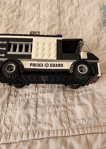 Lego Beyaz Siyah Polis Aracı - Görsel 4