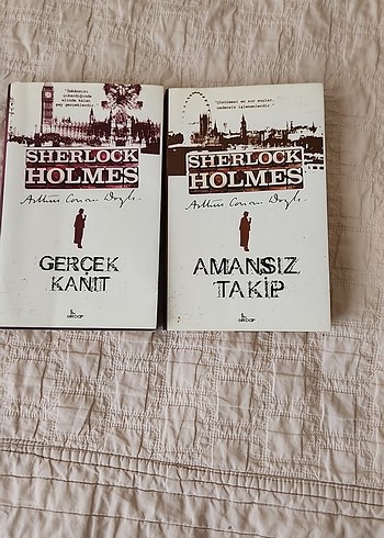 Sherlock Holmes Gerçek Kanıt ve Amansız Takip Kitapları
