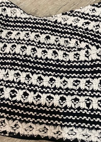 Siyah Mini Triko Etek takım - Görsel 2